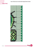 Tribal Cactus Crochet Wall Hanging Pattern: Desert Decor (PDF Download 60x80 Stitches)