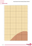Desert Sunset Crochet Tapestry Pattern: Boho Cactus Wall Hanging (PDF)