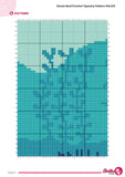 Ocean Reef Crochet Tapestry Pattern | Seahorse, Coral (80x120 Stitches PDF Pattern)