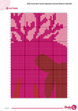 Sea Turtle Crochet Tapestry Pattern: Coastal Sunset Wall Hanging (120x180 Stitches PDF)
