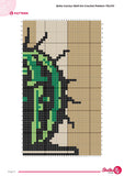 Boho Cactus Tapestry Crochet Pattern: Tribal Pot Wall Art (PDF Pattern 75x110 Stitches)