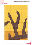 Deer Tapestry Crochet Pattern: Rustic Cabin Wall Art (PDF Download 100x140 Stitches)