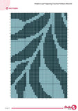Leaf Tapestry Crochet Pattern: Botanical Wall Hanging (90x120 Stitches PDF)