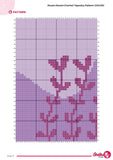 Crochet Tapestry Pattern: Ocean Dream Coral Reef Wall Hanging (120x180 Stitches PDF)