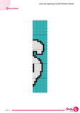 Cat Tapestry Crochet Pattern: Cartoon Kitty Wall Hanging (PDF Pattern 50x50 Stitches)