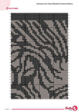 Chinese Lion Tapestry Crochet Blanket Pattern (PDF 160x280 Stitches)