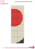 Sunset Tapestry Crochet Pattern: Botanical Wall Hanging (PDF Pattern)