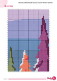 Winter Forest Tapestry Crochet Pattern: Colorful Wall Hanging (120x180 Stitches PDF Pattern)