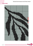 Mountain Sunset Tapestry Crochet Pattern: Boho Wall Hanging (PDF Pattern)