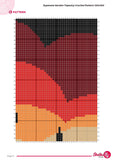 Japanese Garden Tapestry Crochet Pattern: Zen Landscape Wall Hanging (PDF Download 120x160 Stitches)