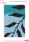Landscape Crochet Tapestry Pattern: Boho Moon & Mountains (PDF Pattern)