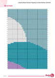 Desert Sunset Tapestry Crochet Pattern: Boho Wall Hanging (PDF Download 100x150 Stitches)