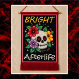 Skull Tapestry Crochet Pattern: Dia de los Muertos Inspired Wall Art (PDF Pattern 120x160Sts)
