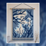 Autumn Landscape Tapestry Crochet Pattern: Wall Hanging (Digital PDF Download 100x160 Stitches)