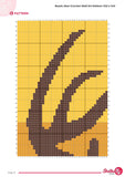 Deer Tapestry Crochet Pattern: Rustic Cabin Wall Art (PDF Download 100x140 Stitches)