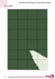 Leaf Tapestry Crochet Pattern: Emerald Forest Wall Hanging (PDF Pattern 130x200 Stitches)